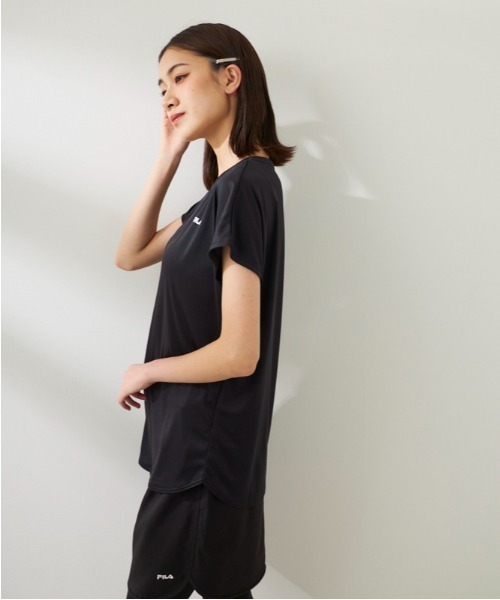 FILA（フィラ）の「マルチウェイ セットアップ 3点セット (ラッシュガード / フィットネスフェア)（ラッシュガード・レディース・ホワイト/ブラック/グレー・SMALL/MEDIUM/LARGE/X-LARGE/XX-LARGE/XXX-LARGE/XXXX-LARGE/XXXXX-LARGE）」の15枚目の写真