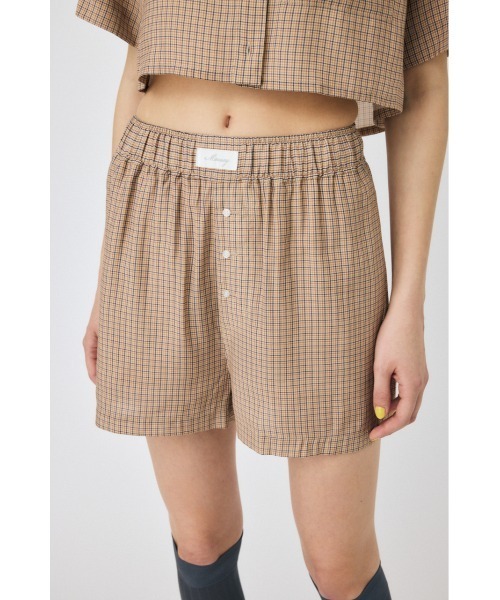 MOUSSY(マウジー)の「【セットアップ対応】RELAX ショーツ(その他パンツ・レディース・ブルー/ベージュ・FREE)」の4枚目の写真