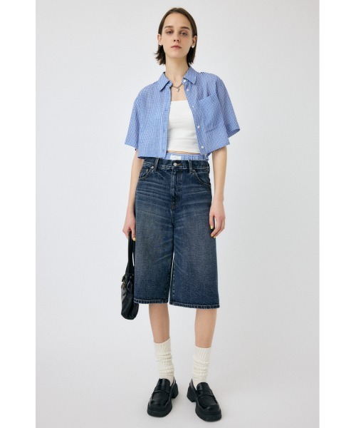 MOUSSY(マウジー)の「【セットアップ対応】RELAX ショーツ(その他パンツ・レディース・ブルー/ベージュ・FREE)」の13枚目の写真