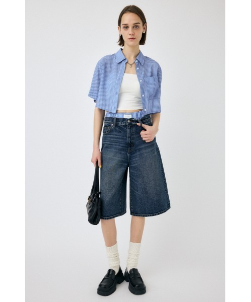 MOUSSY(マウジー)の「【セットアップ対応】RELAX ショーツ(その他パンツ・レディース・ブルー/ベージュ・FREE)」の14枚目の写真