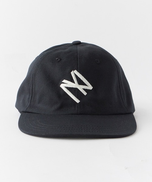 WOOALONGベースボールキャップグレー COOPERS TOWN BALL CAP/クーパーズタウン ボールキャップ LOGO