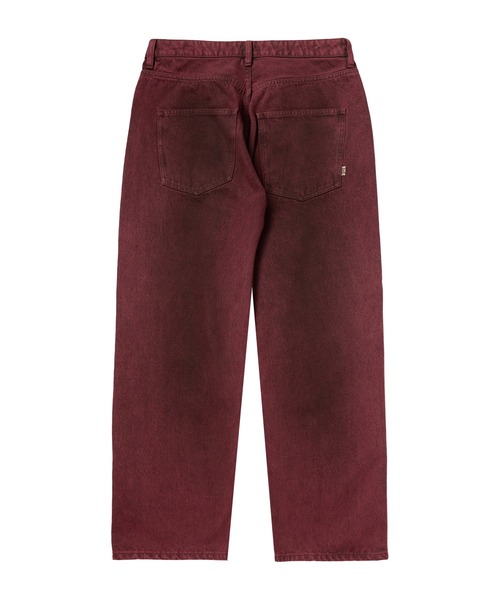 HUF(ハフ)の「CROMER WASHED PANT(デニムパンツ・メンズ・レッド系その他/イエロー系その他・28/30/32/34/36)」の4枚目の写真