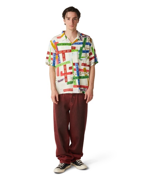 HUF(ハフ)の「CROMER WASHED PANT(デニムパンツ・メンズ・レッド系その他/イエロー系その他・28/30/32/34/36)」の7枚目の写真