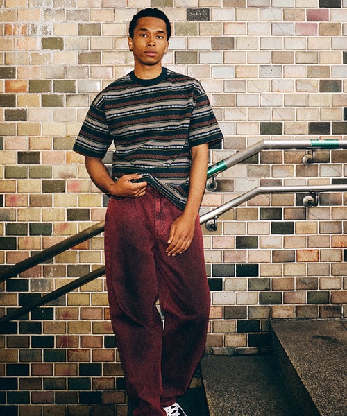HUF(ハフ)の「CROMER WASHED PANT(デニムパンツ・メンズ・レッド系その他/イエロー系その他・28/30/32/34/36)」の16枚目の写真