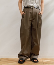 upperhights | 【WOMEN】upper hights 2TUCK WIDE CHINO PT(チノパンツ)