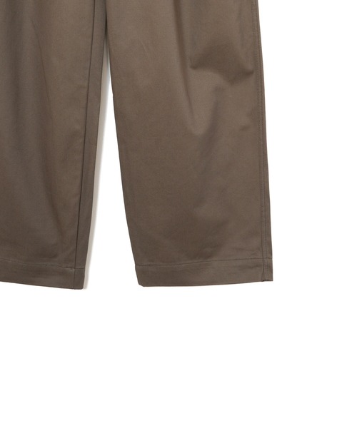 WOMEN】upper hights 2TUCK WIDE CHINO PT（チノパンツ