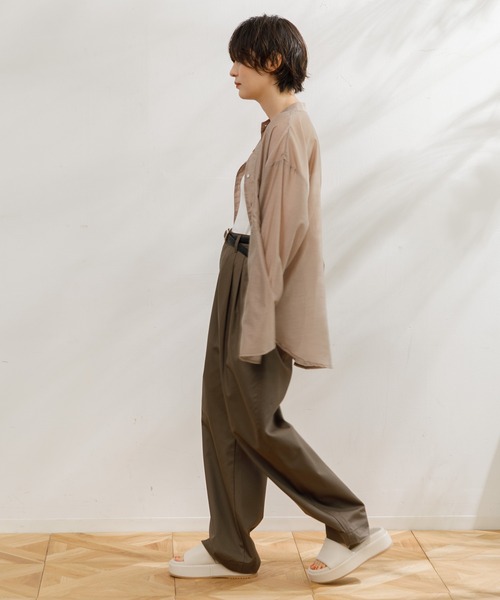 パンツ upper hights 2TUCK WIDE CHINO PT WOMEN】upper hights 2TUCK WIDE CHINO PT – AMERICAN RAG CIE