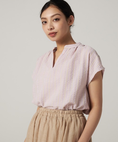 Eddie Bauer(エディーバウアー)の「マウンテン メドウ シャツ(シャツ/ブラウス・レディース・グリーン系/ブルー系/パープル系・S/M/L/XL)」の3枚目の写真