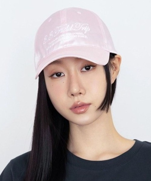 3.3 Field Trip （3.3フィールドトリップ）の「3.3 Field Trip／グロッシーCAP（キャップ・レディース・ブラック/ピンク/その他1・FREE）」の2枚目の写真