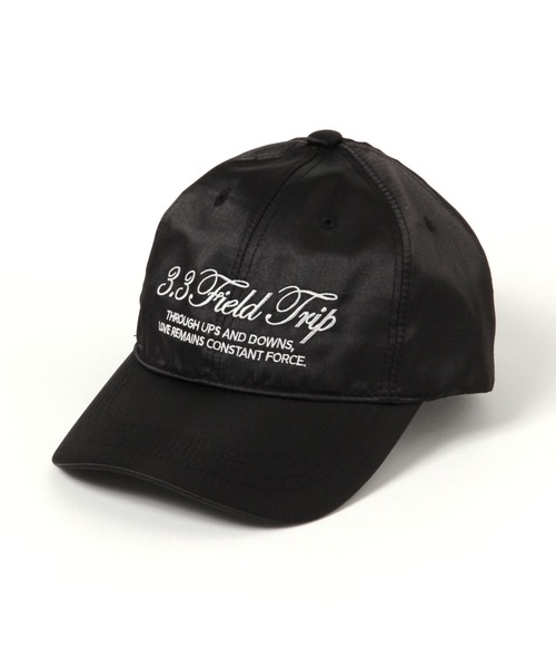 3.3 Field Trip （3.3フィールドトリップ）の「3.3 Field Trip／グロッシーCAP（キャップ・レディース・ブラック/ピンク/その他1・FREE）」の11枚目の写真