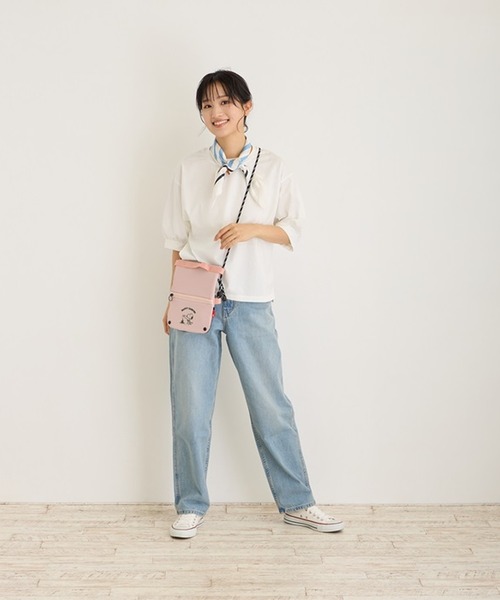 ROOTOTE(ルートート)の「IP.サーモKサコッシュ.Peanuts-9B(ショルダーバッグ・レディース・カーキ/ピンク/ベージュ/ネイビー・FREE)」の6枚目の写真