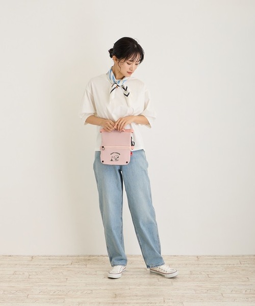 ROOTOTE(ルートート)の「IP.サーモKサコッシュ.Peanuts-9B(ショルダーバッグ・レディース・カーキ/ピンク/ベージュ/ネイビー・FREE)」の9枚目の写真
