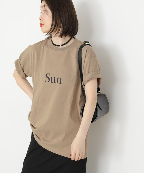 tシャツ POET MEETS DUBWISE SUN Tシャツ レディース POET MEETS DUBWISE SUN Tシャツ（Tシャツ/カットソー