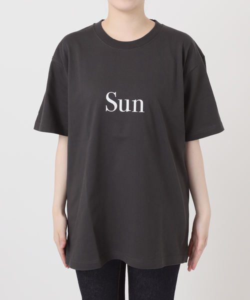 tシャツ POET MEETS DUBWISE SUN Tシャツ レディース POET MEETS DUBWISE SUN Tシャツ（Tシャツ/カットソー