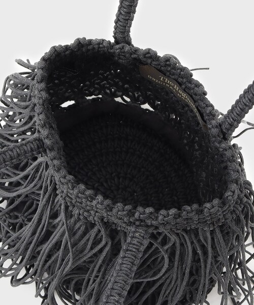 GALLEST（ギャレスト）の「【The Bagmati】フリンジバッグ（ハンドバッグ・レディース・ピンク系/オフホワイト/ブラック・00）」の11枚目の写真