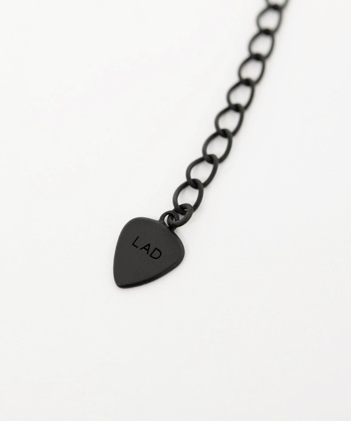 LAD MUSICIAN（ラッドミュージシャン）の「COMBI NECKLACE（ネックレス・メンズ・シルバー×ブラック/ブラック×シルバー・FREE）」の8枚目の写真