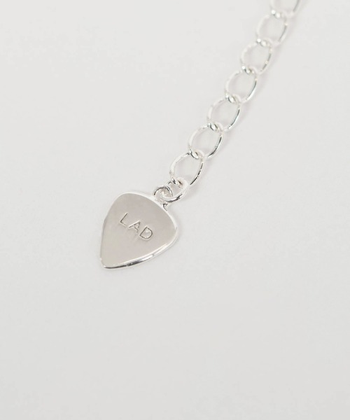 LAD MUSICIAN（ラッドミュージシャン）の「COMBI NECKLACE（ネックレス・メンズ・シルバー×ブラック/ブラック×シルバー・FREE）」の4枚目の写真