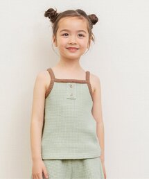 BREEZE（ブリーズ）の「【セットアップ可/ジュニア対応】ワッフルキャミ（キャミソール・キッズ）」