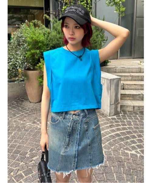 SLY(スライ)の「【WEB限定】METAL LOGO CAP メタル ロゴ キャップ(キャップ・レディース・ネイビー/ブラック・FREE)」の21枚目の写真