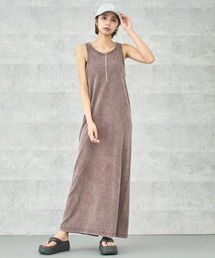 ANAP（アナップ）の「ケミカルウォッシュ タンク ロングワンピース（ワンピース）」