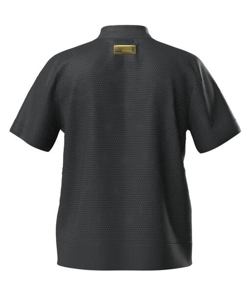 PING(ピン)の「【PING APPAREL】ジャガードメッシュ半添えハイネックニットプルオーバー <GOLD> (LADIES)(ニット/セーター・レディース・ホワイト/ブラック/イエロー・LL/S/L/M)」の8枚目の写真