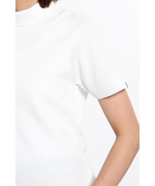 PING(ピン)の「【PING APPAREL】ジャガードメッシュ半添えハイネックニットプルオーバー <GOLD> (LADIES)(ニット/セーター・レディース・ホワイト/ブラック/イエロー・LL/S/L/M)」の18枚目の写真
