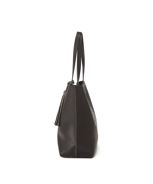 HITCH HIKE MARKET（ヒッチハイクマーケット）の「インサイドタッセルトートL（トートバッグ・レディース・ベージュ/ブラック/ピンク系その他/ブラウン/グレー・ONESIZE）」の11枚目の写真