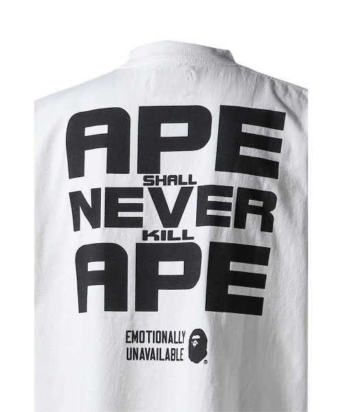 トップス EMOTIONALLY UNAVAILABLE x APE FACE TEE EU BAPE FACE SS TEE（Tシャツ/カットソー）｜EMOTIONALLY