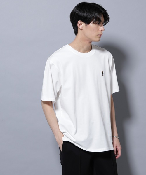 NANO universe（ナノユニバース）の「ナノベアTシャツ 半袖 夏服Ver.2（Tシャツ/カットソー・メンズ・その他4/その他1/その他2/その他3・S/M/L）」の5枚目の写真