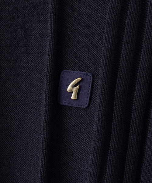 Gabicci(ガビッチ)の「Gabicci サターン コントラスト ティップド クルーニットTシャツ(Tシャツ/カットソー・メンズ・カーキ/ネイビー/ホワイト・MEDIUM/LARGE)」の9枚目の写真