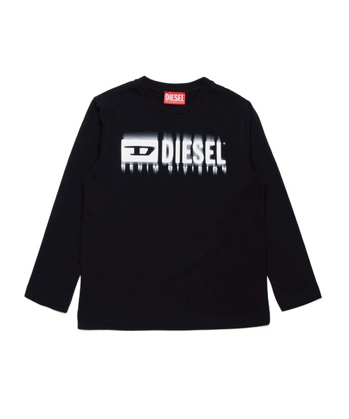 DIESEL KIDS(ディーゼルキッズ)の「DIESEL(ディーゼル)Kids & Junior ブランドロゴ長袖Tシャツカットソー(Tシャツ/カットソー・キッズ・ホワイト/レッド/ブルー/ブラック・4Y/6Y/8Y/10Y/12Y/14Y/16Y)」の6枚目の写真