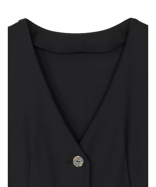 PEPLUM BALLOON BACK OPEN VEST（ベスト）｜Ameri（アメリ）の