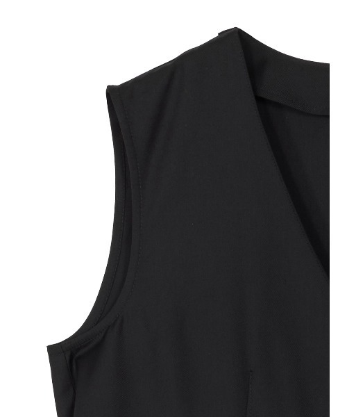 トップス AMERI PEPLUM BALLOON BACK OPEN VEST PEPLUM BALLOON BACK OPEN VEST