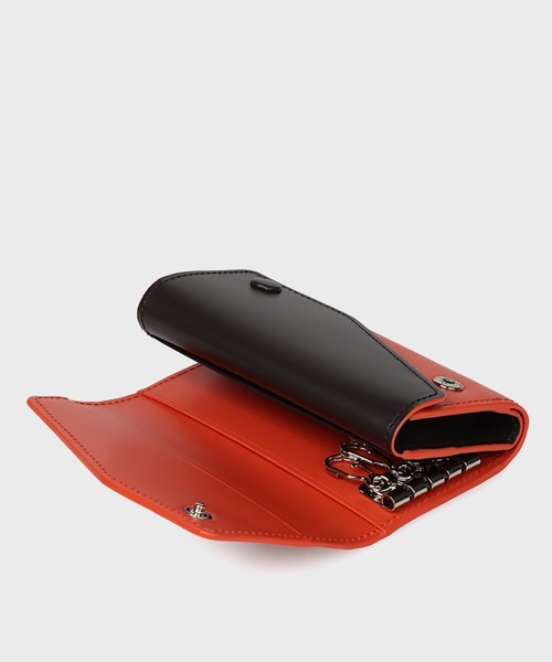 Paul Smith  キーケース新品 ポールスミス Paul Smith キーケース （ネイビー） -waja bazar