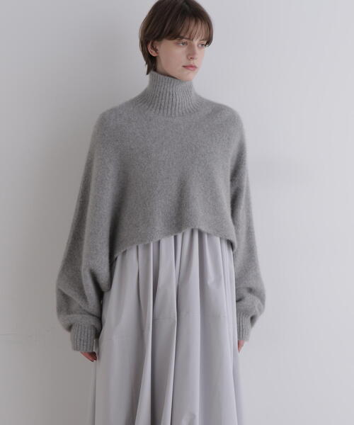 ◇フォックス混ハイネックニット（ニット/セーター）｜LE PHIL