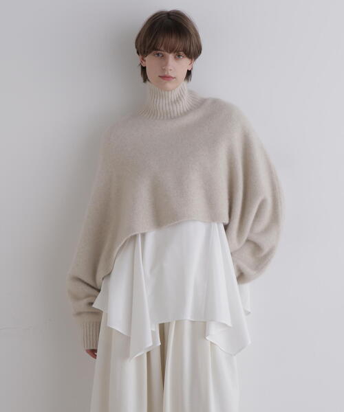 LE PHILフォックス混ハイネックニット ◇フォックス混ハイネックニット（ニット/セーター）｜LE PHIL