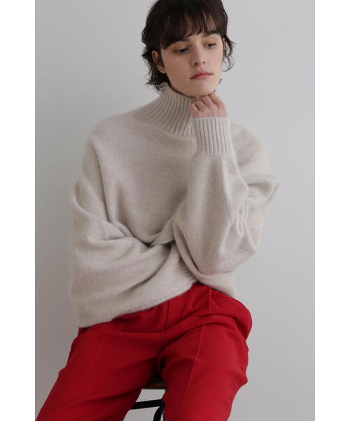 ◇フォックス混ハイネックニット（ニット/セーター）｜LE PHIL