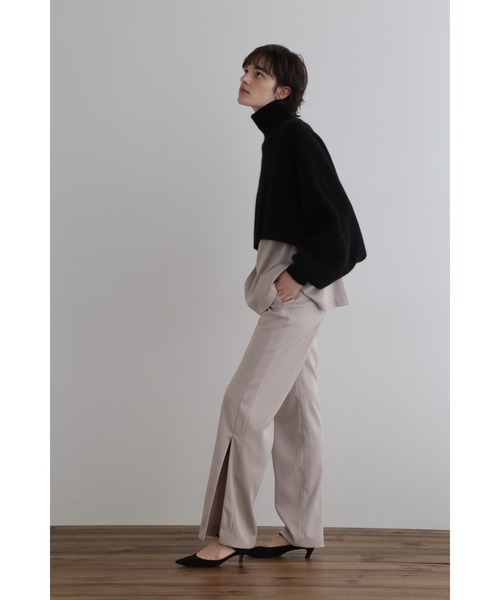 ◇フォックス混ハイネックニット（ニット/セーター）｜LE PHIL