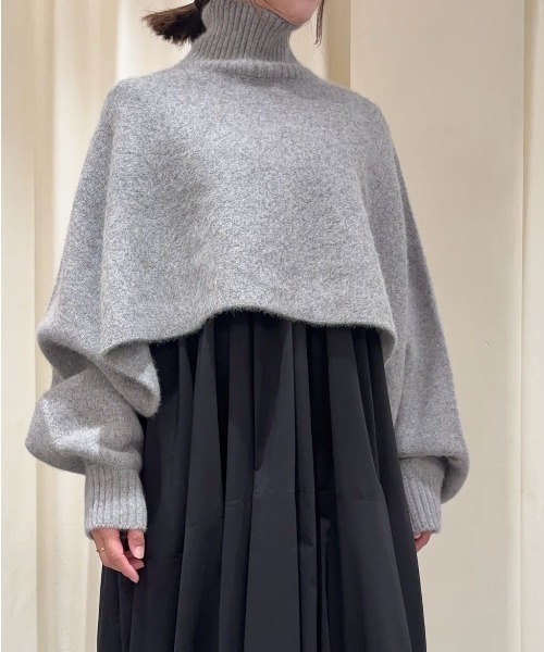 ◇フォックス混ハイネックニット（ニット/セーター）｜LE PHIL