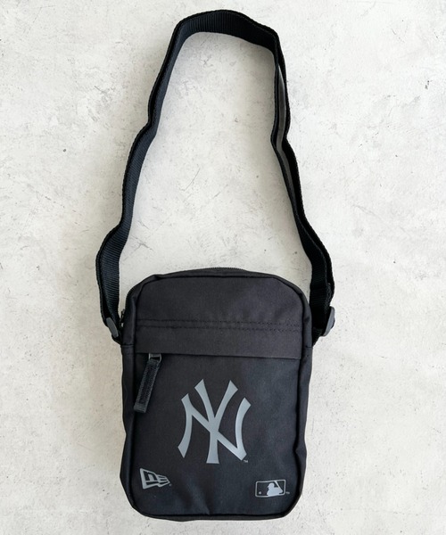 NEW ERA(ニューエラ)の「NEW ERA (ニューエラ)/MLB SIDE BAG/ワンポイント ロゴプリント スクエア ショルダーバッグ クロスバッグ ミニバッグ(ショルダーバッグ・レディース・ブラック・FREE)」の10枚目の写真