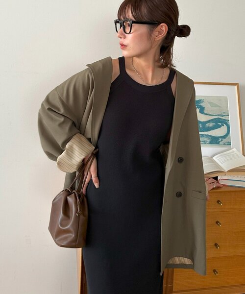 セール】【ユニセックス】Wブレストオーバージャケット（テーラード