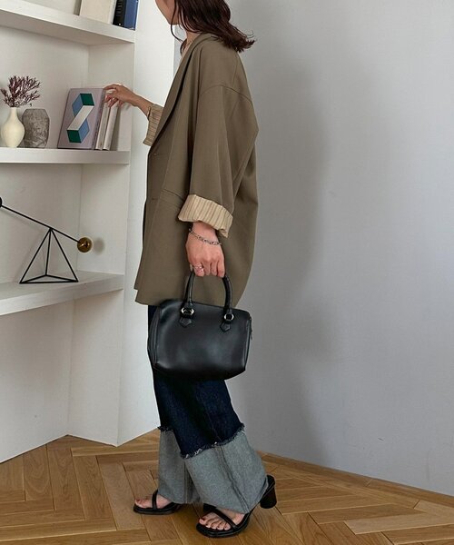 セール】【ユニセックス】Wブレストオーバージャケット（テーラード