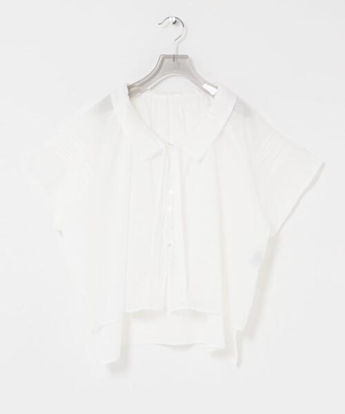 URBAN RESEARCH（アーバンリサーチ）の「ハーフスリーブフリルカラー