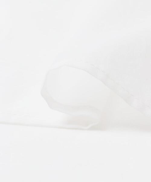 URBAN RESEARCH（アーバンリサーチ）の「ハーフスリーブフリルカラーブラウス（シャツ/ブラウス・レディース・オフホワイト/ブラック/グリーン系その他・FREE）」の4枚目の写真