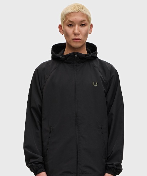 【別注】FRED PERRY / SHELL JACKET Hooded Shell Jacket／フーデットシェルジャケット（ブルゾン