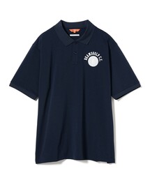 美品　24SS BEAMS GOLF ビームスゴルフ　速乾　ポロシャツ　M BEAMS GOLF ポロシャツ 「UVカット/吸水速乾/伸縮性」PURPLE