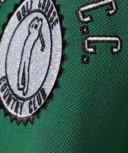 BEAMS GOLF（ビームスゴルフ）の「ORANGE LABEL / スイングマン コットンライク ポロシャツ【DRY・UV】（ポロシャツ・メンズ・グリーン/ホワイト/ネイビー・MEDIUM/LARGE/X-LARGE/SMALL）」の6枚目の写真