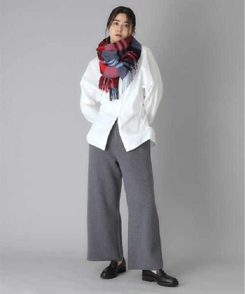 PROVOKE （プロヴォーク）の「provoke（プロヴォーク）【別注カラーあり】ウエストシェイプシャツ（シャツ/ブラウス・レディース・ホワイト/チャコールグレー・00）」の14枚目の写真