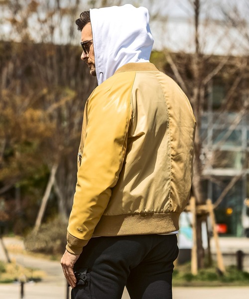 1PIU1UGUALE3  RELAX （ウノピゥウノウグァーレトレ リラックス）の「1PIU1UGUALE3 RELAX(ウノピゥウノウグァーレトレ リラックス)ブライト ストレッチ クレイジーパターン ブルゾン (中綿/防寒)（ブルゾン・メンズ・カーキ/ブラック/ベージュ・S/M/L/XL/XXL）」の22枚目の写真