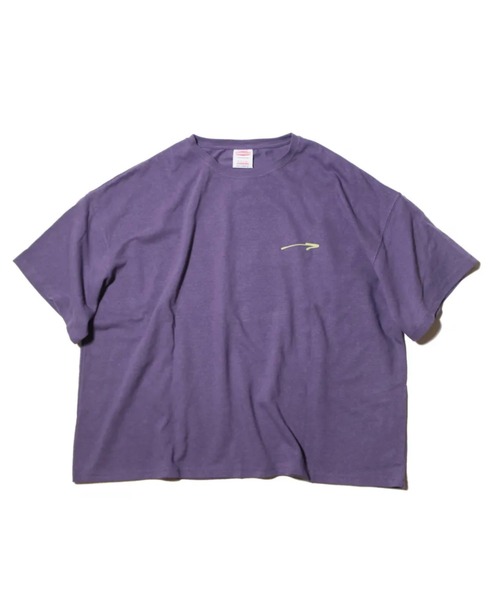 NATAL DESIGN(ネイタルデザイン)の「HEMP WIDE TEE 4 AIOT! ver.(Tシャツ/カットソー・メンズ・パープル/オフホワイト・X-LARGE/LARGE/MEDIUM)」の3枚目の写真